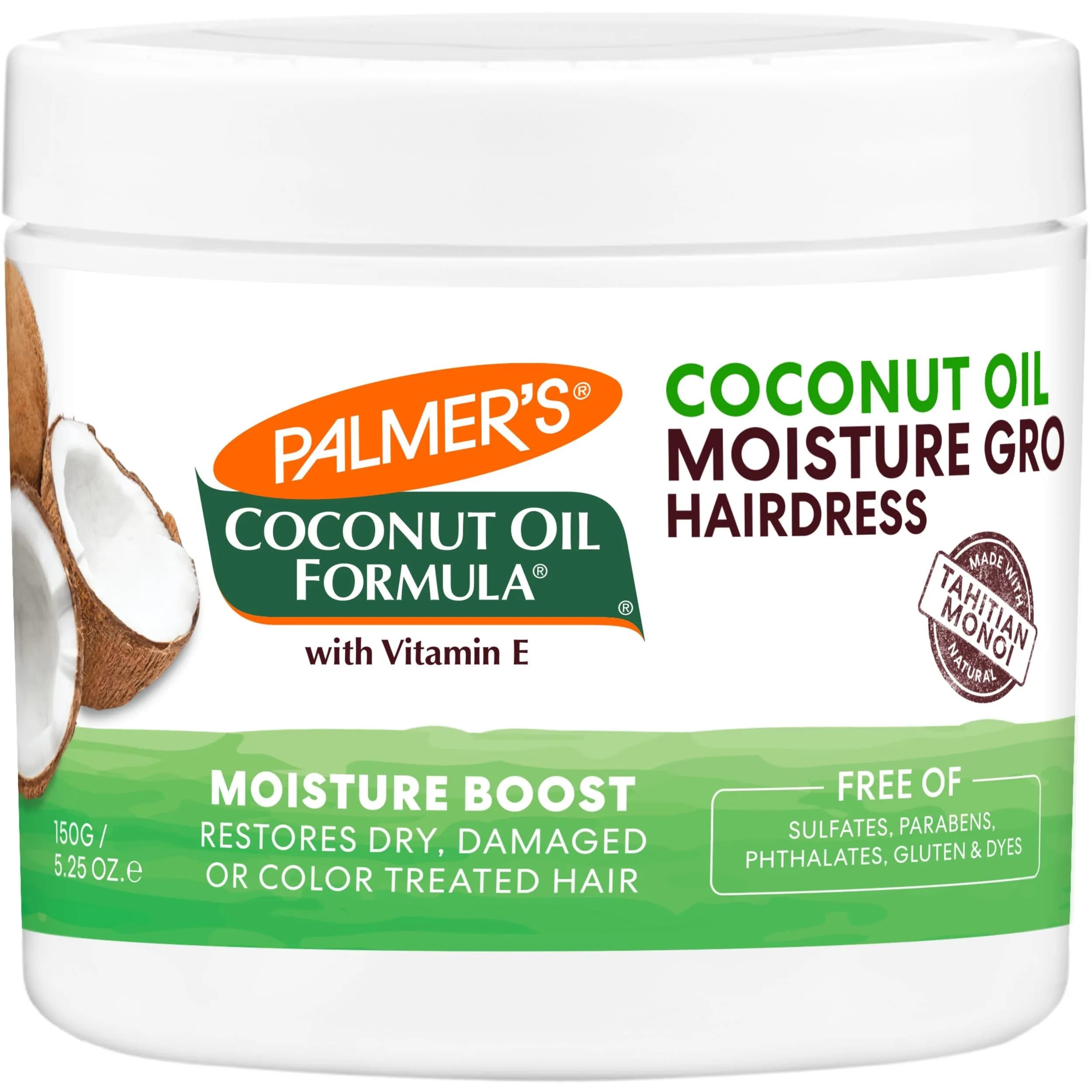 Palmer's Coconut Oil Formula Moisture Gro Hair Conditioner 250ml (8.8 Oz) | Hydrates Dry & Damaged Hair — 2-Pack