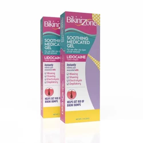Bikini Zone Medicated After Shave Gel with Lidocaine 1 Oz | Instant Relief & Bump Prevention (100-120 chars) thumbnail 1