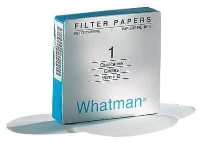 Whatman Qualitative Filter Papers 12.5 cm Dia Pore Size 20-25 µ | High-Purity Lab Filter (120c) — Dia. cm 15 - Pore um 23