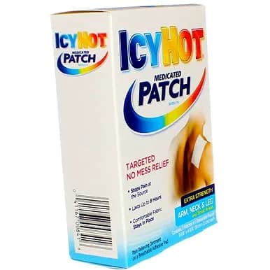 Icy Hot Extra Strength Medicated Patch, Small, 5 Count Box, 2 Count | Targeted Pain Relief for Muscle Strains & Arthritis thumbnail 9