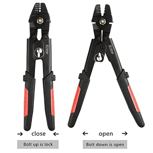 IWISS Wire Rope Swager for Crimping Fishing Lines Up To 2.2mm | 250mm (9.84 in) Heavy Duty Carbon Steel Tool thumbnail 8