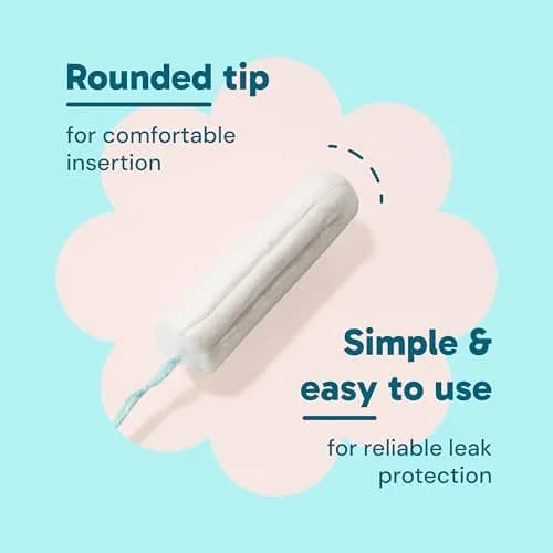o.b. No Applicator Tampons Multipack (Regular/Super/Super Plus), 40 Count | Dermatologist Tested Tampon thumbnail 6