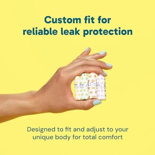 o.b. Tampons Ultra Absorbency, Fragrance-Free, 40 Count (1.8 oz) | Developed by a Gynecologist for Leak Protection thumbnail 3