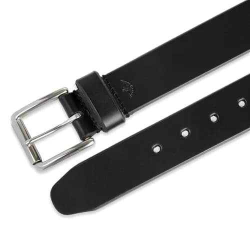 Dockers Mens Casual Belt 44 US | Classic Leather Belt with Silver Buckle thumbnail 5
