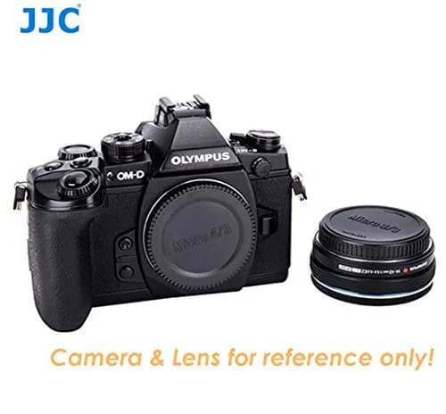 Fotasy M43 Lens Rear Cap & Camera Body Cap 2-Pack | Micro Four Thirds Dust Sensor Cover for Olympus/Panasonic thumbnail 3
