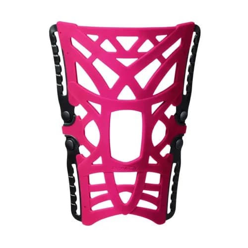 DonJoy Reaction Web Knee Brace with Compression Sleeve for Front Knee Pain & Arthritis, Pink, X-Large/2X-Large | Medical Grade Support thumbnail 2