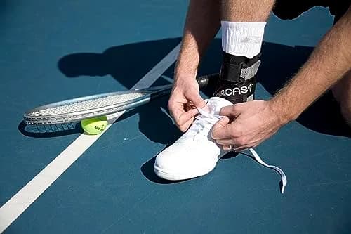 AIRCAST A60 Ankle Support Brace for Left Foot - Small | Mild Support for Chronic Instability & Injury Prevention thumbnail 10