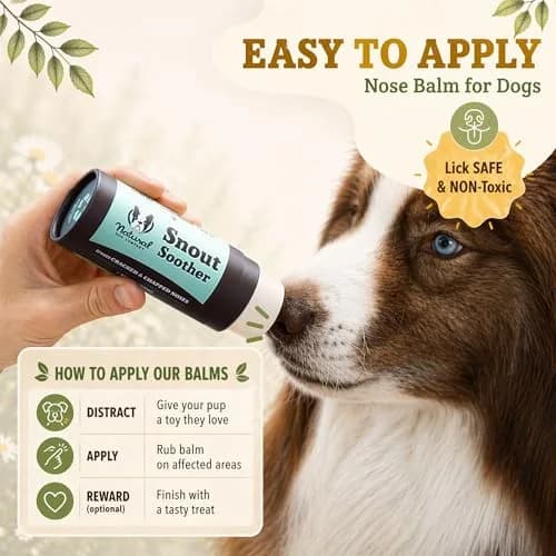 Natural Dog Company Snout Soother 0.15 oz Travel Stick | Nourishing Nose Balm for All Breeds thumbnail 9