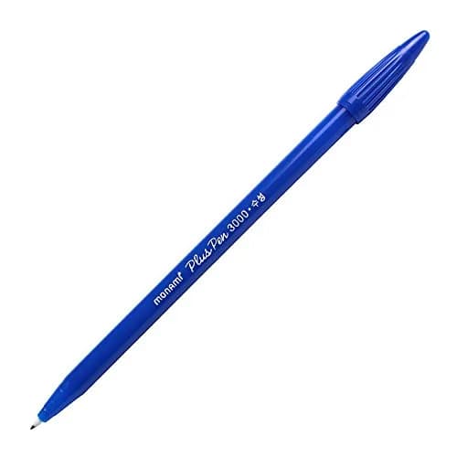 MONAMI Marking Pen Felt Tip Water Based Ink Complete Red,Blue,Black | 12 Pens, 0.3mm Fine Point, Korea thumbnail 3