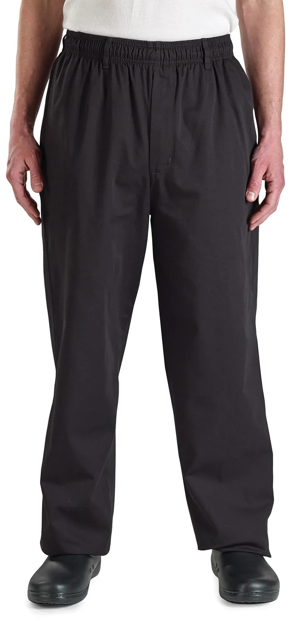 Mercer Culinary Millennia Men's Cook Pants 5X-Large Black | Durable, Comfortable Chef Workwear