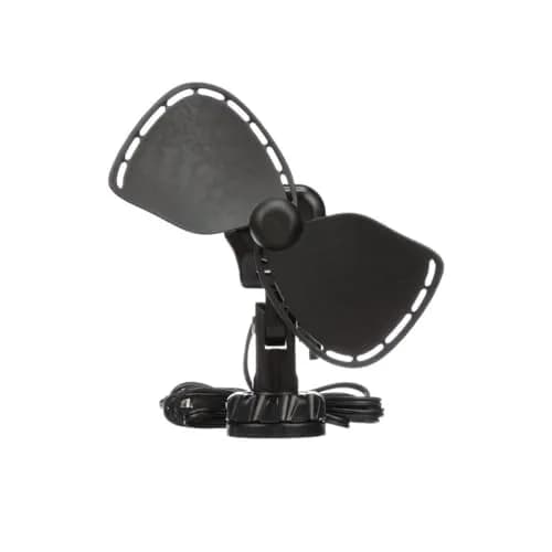 SEEKR Ultimate Fan Black 24V (0.57 kg) | Whisper Quiet Direct Wire Personal Fan thumbnail 1