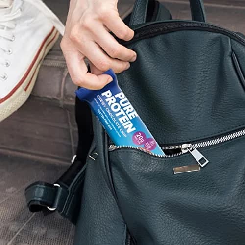Pure Protein Chewy Chocolate Chip Protein Bars 12 Ct | 20g Protein Snack for Fitness Goals thumbnail 6