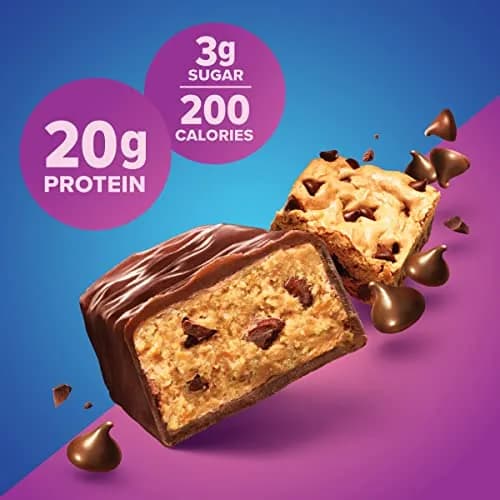 Pure Protein Chewy Chocolate Chip Protein Bars 12 Ct | 20g Protein Snack for Fitness Goals thumbnail 4