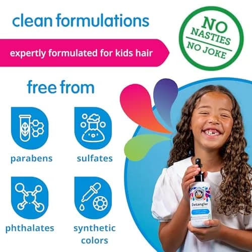 SO COZY Kids 2-in-1 Detangler & Leave In Conditioner Spray 237ml (8 Fl Oz) | Gentle Tangle-Free Formula for Kids thumbnail 5
