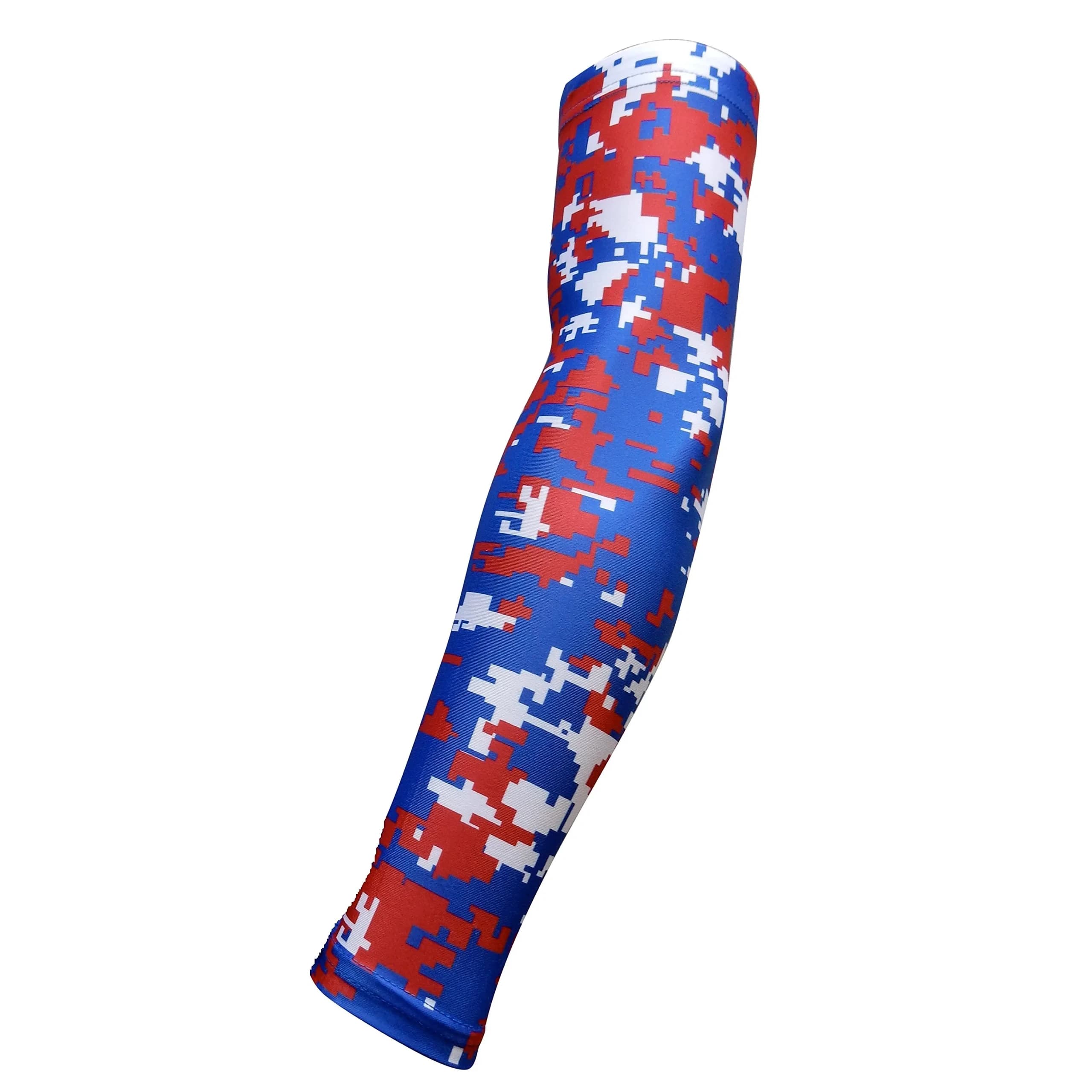 Sports Farm Moisture Wicking Compression Arm Sleeve | Perfect for Sports & Indian Climate Support — Digital Camo