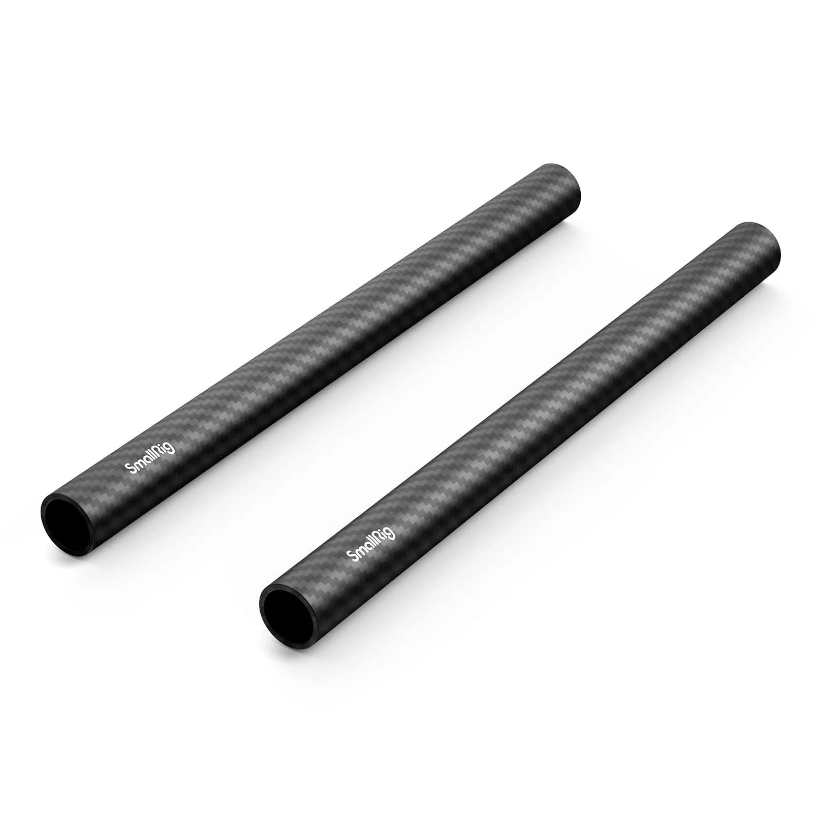 SmallRig 15mm Carbon Fiber Rods 30cm (12") Pack of 2 | Lightweight & Rigid Camera Support — Carbon Fiber Rod - 8"