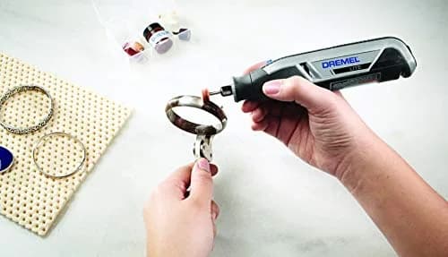 Dremel 709-02 110-Piece All-Purpose Rotary Tool Accessory Kit with Storage Case, Gray | Carving, Sanding, Grinding, Cutting, Polishing thumbnail 7