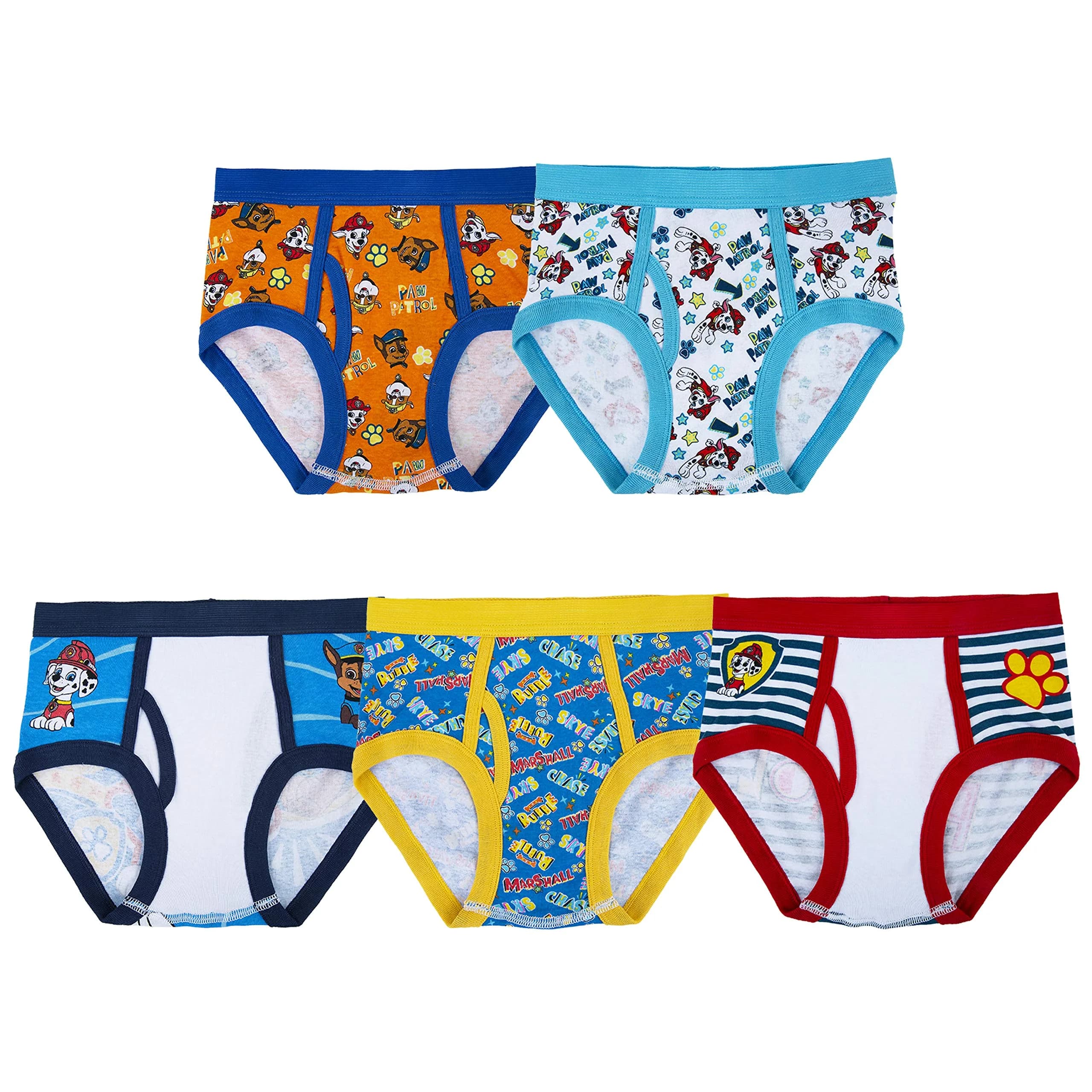Paw Patrol Underwear Multipacks in Sizes 18M-6 | Colorful Cartoon Designs for Active Kids