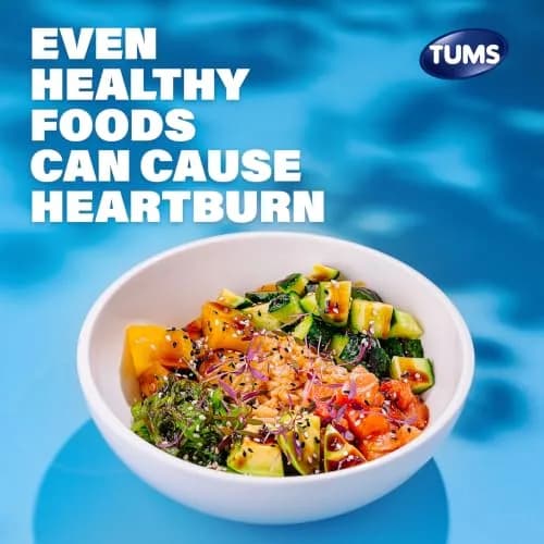 TUMS Smoothies Antacid Tablets 140 Count | Heartburn Relief in Assorted Fruit thumbnail 5