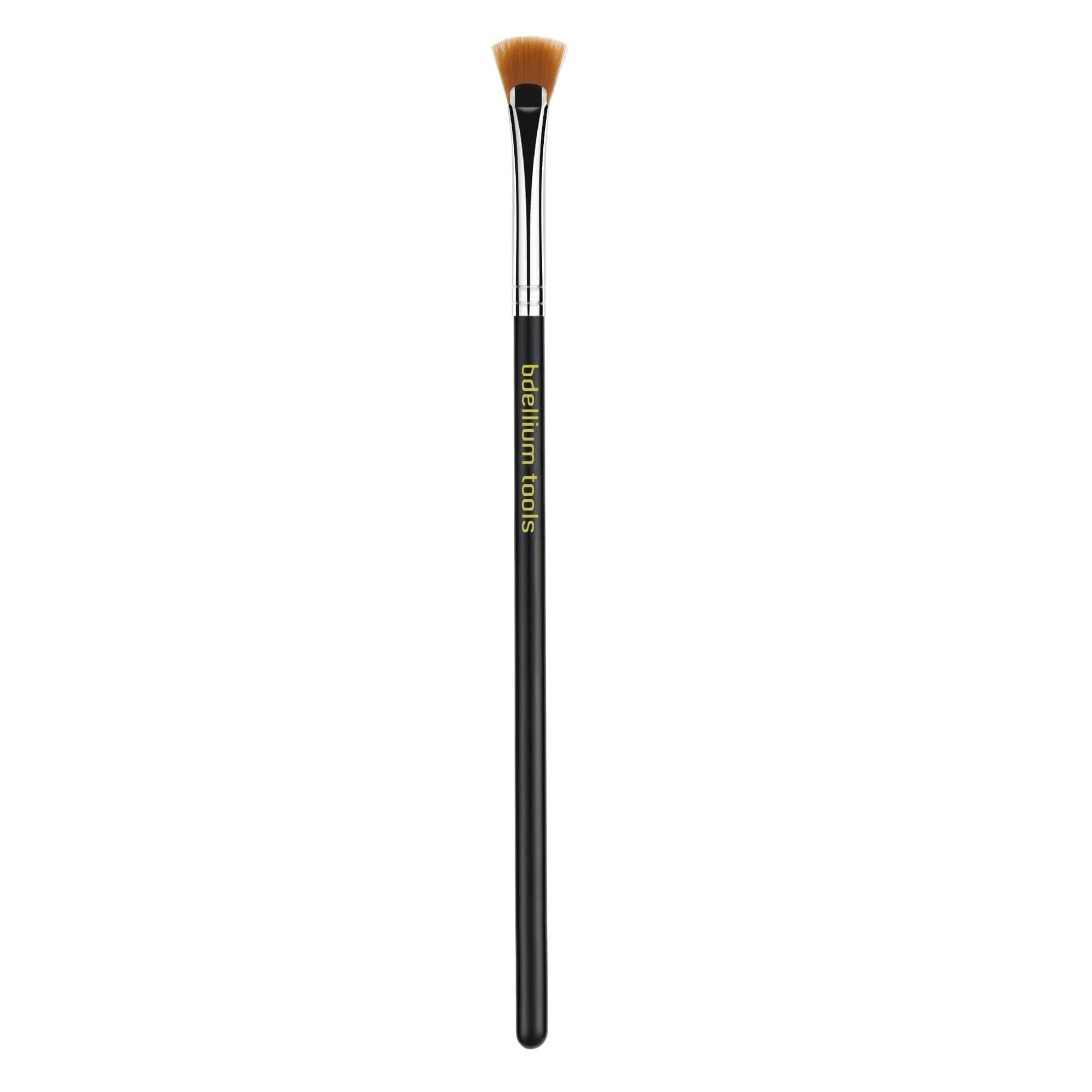 Bdellium Tools Maestro Series 732 Mascara Fan Brush - Black, 15.5 cm (6.1 inches) | Minimizes Clumping & Smearing - main product image