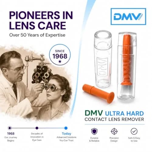 DMV Ultra Contact Lens Remover Tool Applicator Made in USA 3 Pack - Orange | Durable, Safe & Effective for Hard Lenses thumbnail 8