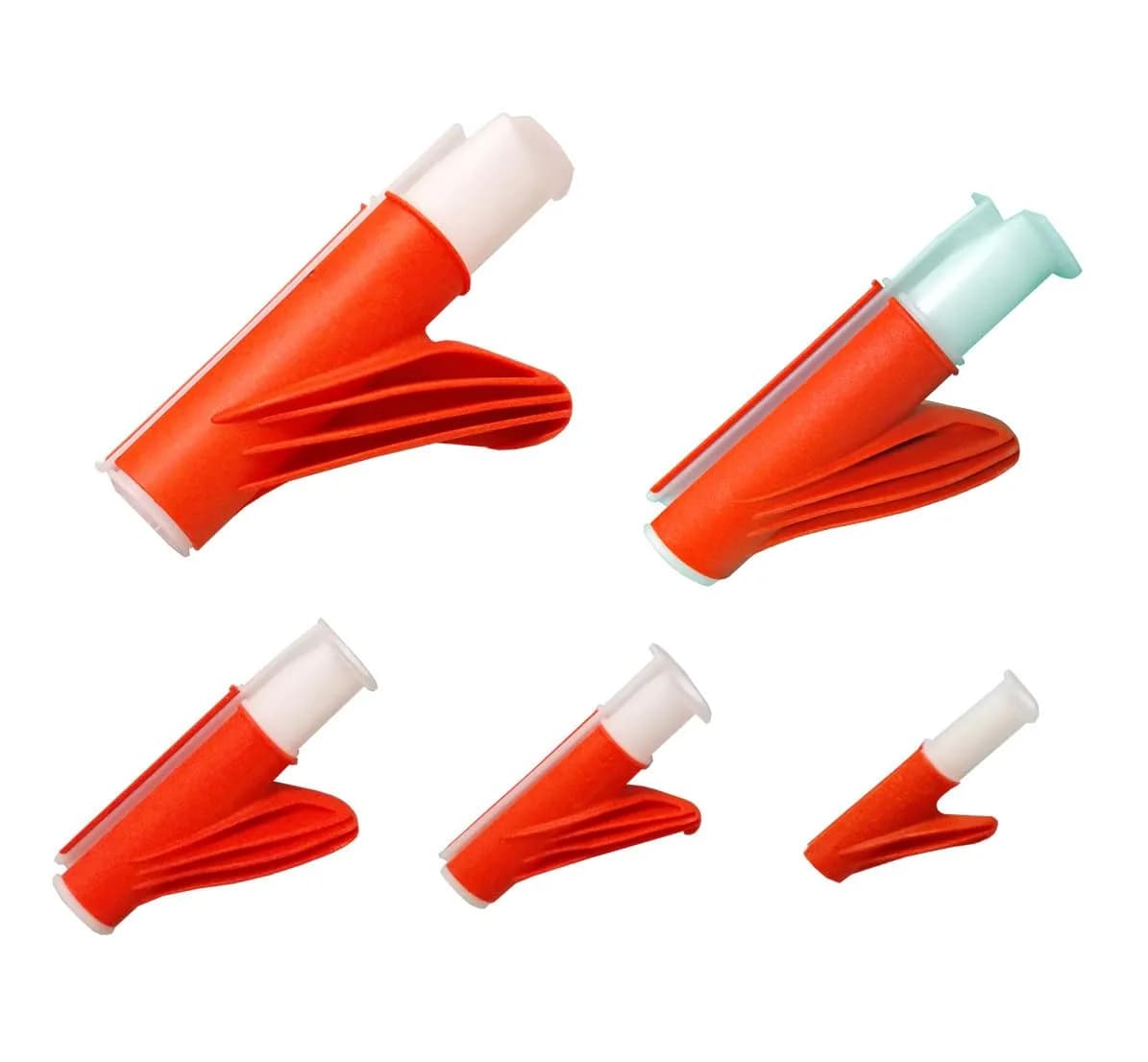 Electriduct Wire Loom Cable Insertion Tool for 3/8" to 1/2" Conduit Sleeving - Model CM08 | 5 Pack — 5 Sizes Set (1 of each)