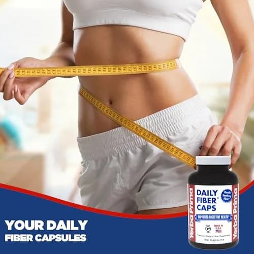 Yerba Prima Daily Fiber Formula 180 caps | Vegan, Non-GMO, Gluten-Free for Gut Health thumbnail 6