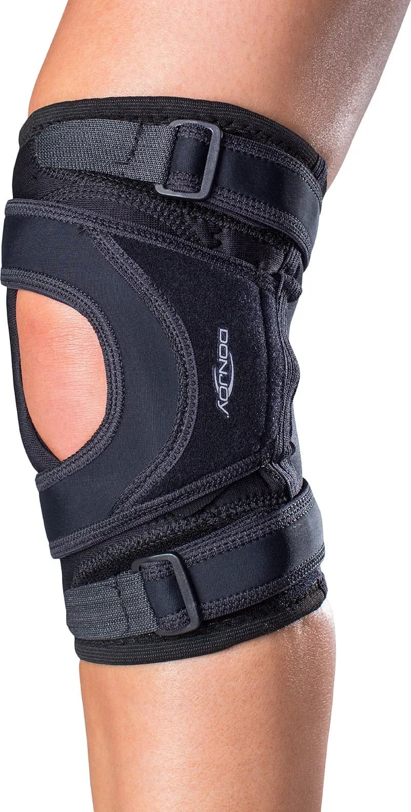 DonJoy Tru-Pull Lite Knee Brace for Patella Instabilities & Dislocations | Patella Support, Left Leg, Medium - main product image