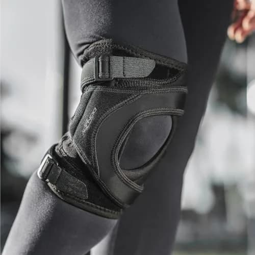 DonJoy Tru-Pull Lite Knee Brace for Right Leg, Medium | Orthopedic Brace for Patella Support thumbnail 8