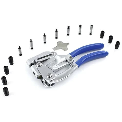 Capri Tools CP21050 Metal Hole Punch Set 16 Piece | Punch Through Thick Metal with Ease thumbnail 3