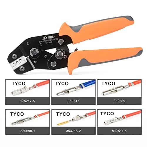 IWISS SN-48B Crimping Tool 190mm | Precise 26-16AWG Crimper for Connectors thumbnail 6
