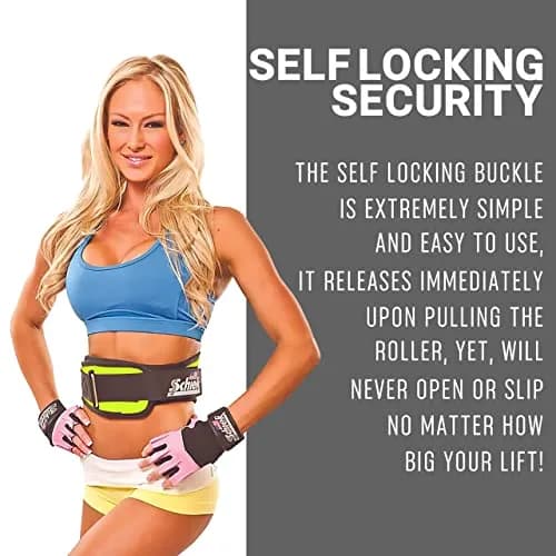 Schiek Sports Model 2004 Nylon 4 3/4" Weight Lifting Belt | Support & Comfort for Powerlifting thumbnail 7
