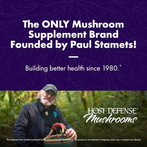Host Defense Lion's Mane, Brain Support & Focus, 120 Capsules | Supports Memory & Nervous System thumbnail 6