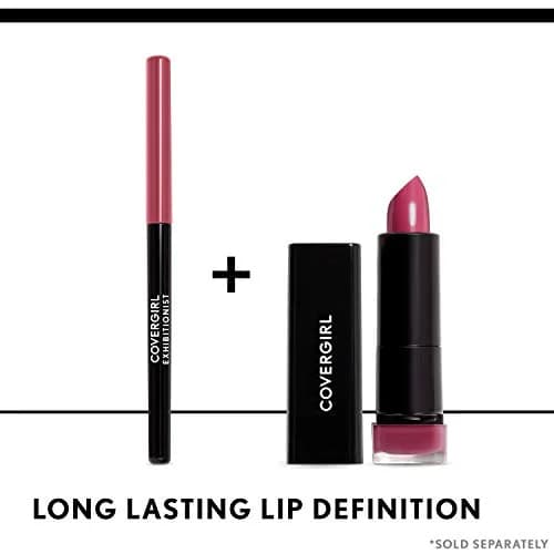 COVERGIRL Exhibitionist Lipstick Cream, Seduce Scarlet 310, 3.5 g (0.123 oz) | Creamy, Moisturizing Lip Color thumbnail 7