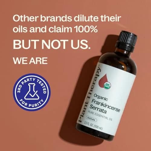 Plant Therapy Organic Frankincense Serrata Essential Oil 100 mL (3.3 Fl Oz) | USDA Certified Organic, Pure & Undiluted thumbnail 5