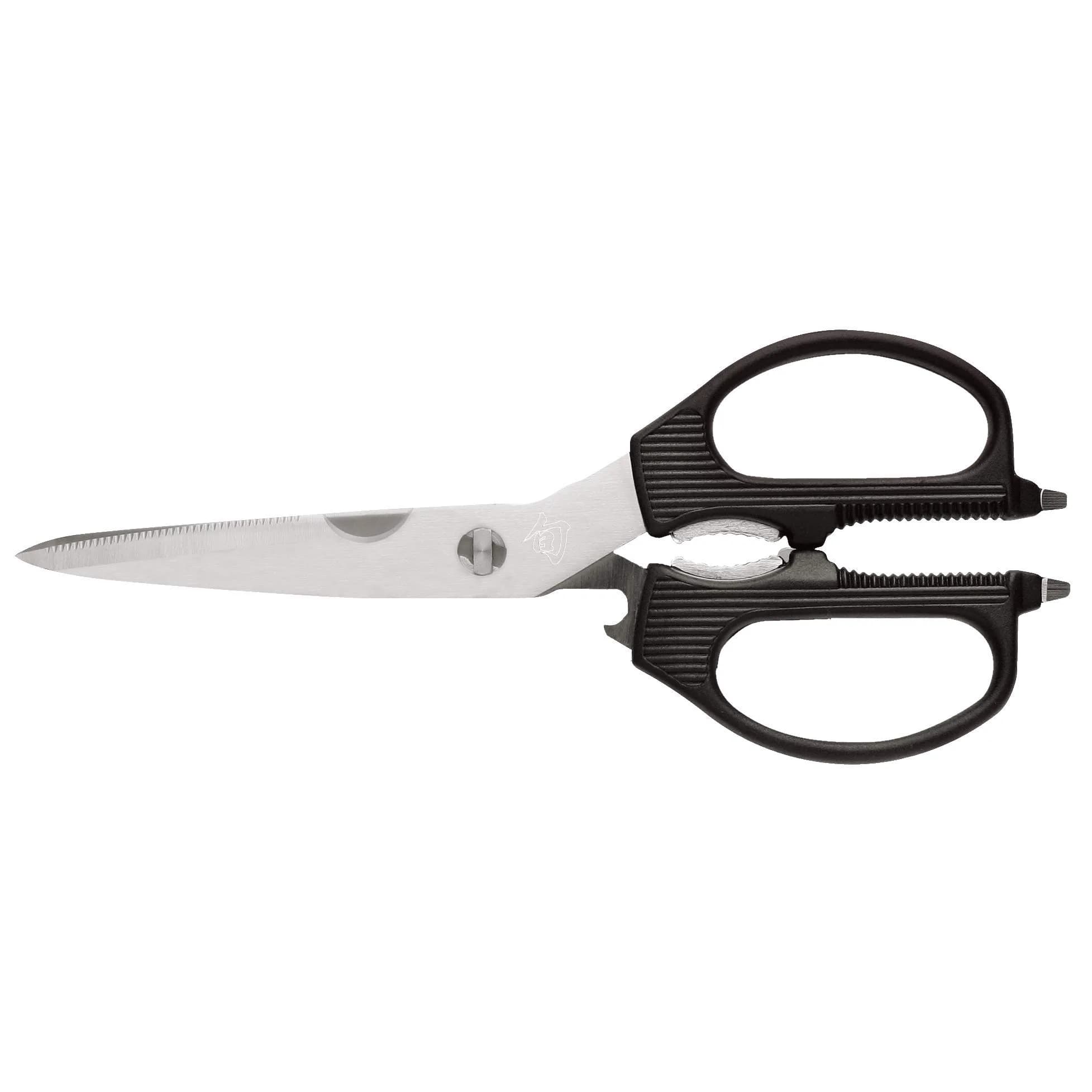 Shun Multi Purpose Kitchen Shears | Durable 3.5 Inch Stainless Steel Blades, Detachable for Easy Cleaning
