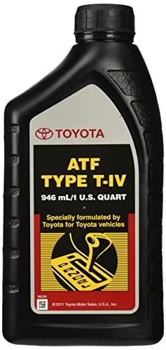 Toyota Lexus ATF Automatic Transmission Fluid 1 Quart | Genuine Toyota T-IV, Black thumbnail 1