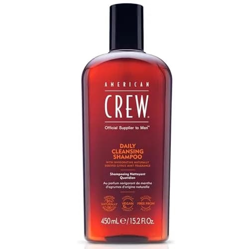 American Crew Daily Cleansing Shampoo Citrus Mint 450ml (15.2 Fl Oz) | For Normal to Oily Hair thumbnail 1