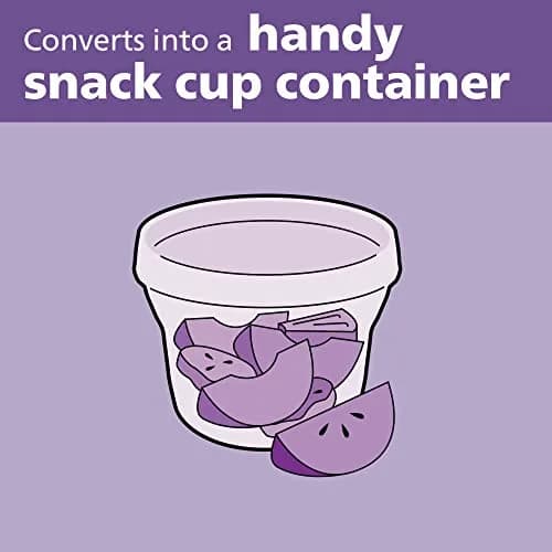 Philips Avent Formula Dispenser and Snack Cup, Grey | 260ml (9oz) Capacity | BPA-Free, Dishwasher Safe thumbnail 5
