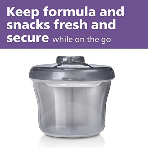 Philips Avent Formula Dispenser and Snack Cup, Grey | 260ml (9oz) Capacity | BPA-Free, Dishwasher Safe thumbnail 2