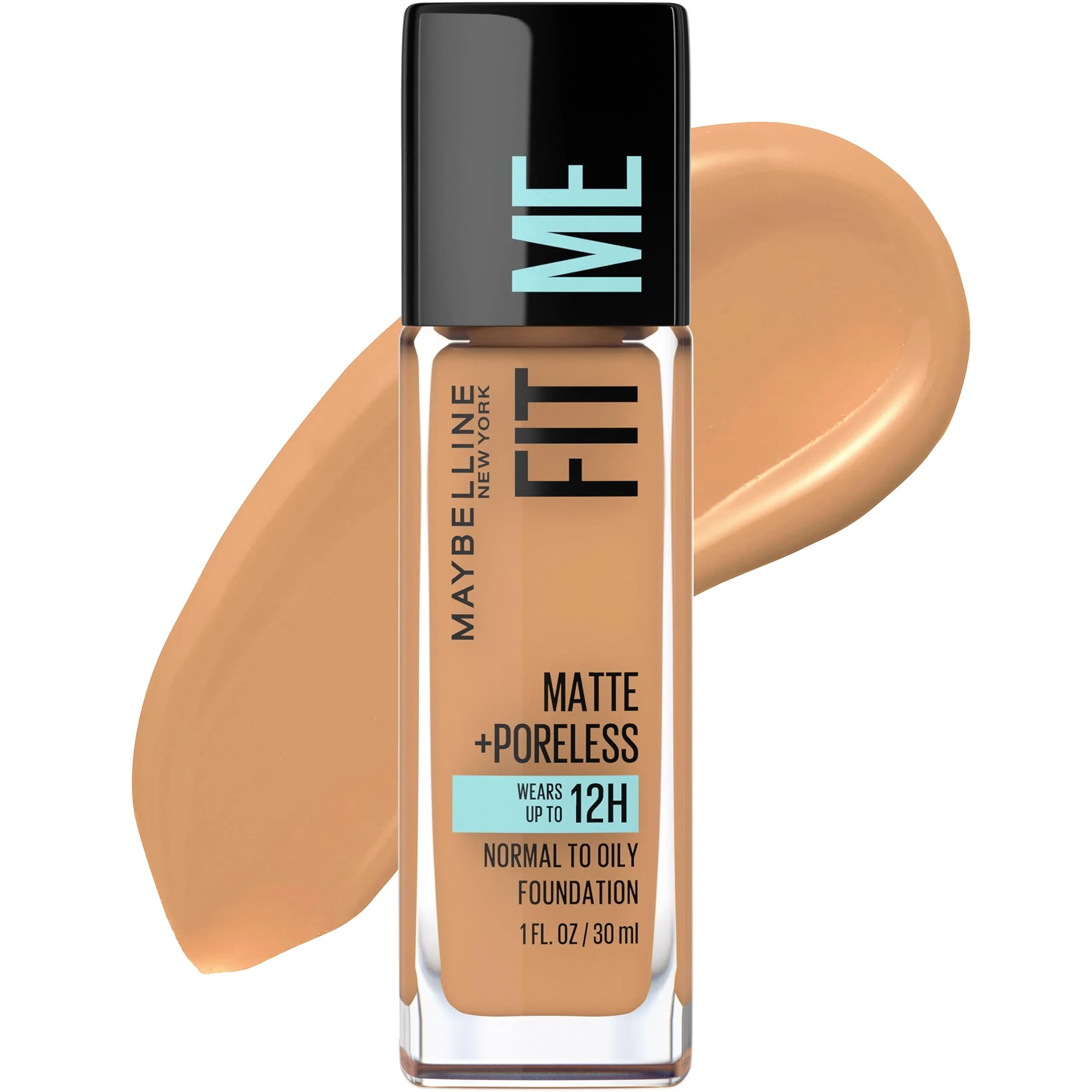 Maybelline Fit Me Matte + Poreless Liquid Foundation 30ml | Oil-Free, Long-Lasting Matte Finish - main product image