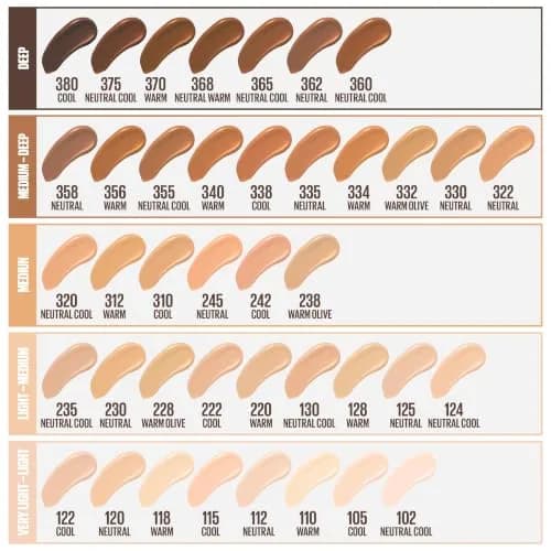 Maybelline Fit Me Matte + Poreless Liquid Foundation 30ml | Oil-Free, Long-Lasting Matte Finish thumbnail 4