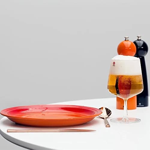 Iittala Essence Beer Glass Set of Two (16oz) | Scandinavian Design & Reusable thumbnail 2