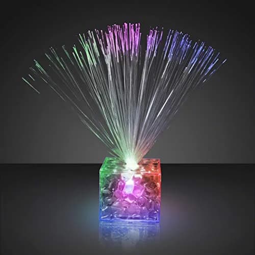 FlashingBlinkyLights Clear Light Up Centerpiece Set of 12 | Color Changing LED Party Decor thumbnail 2