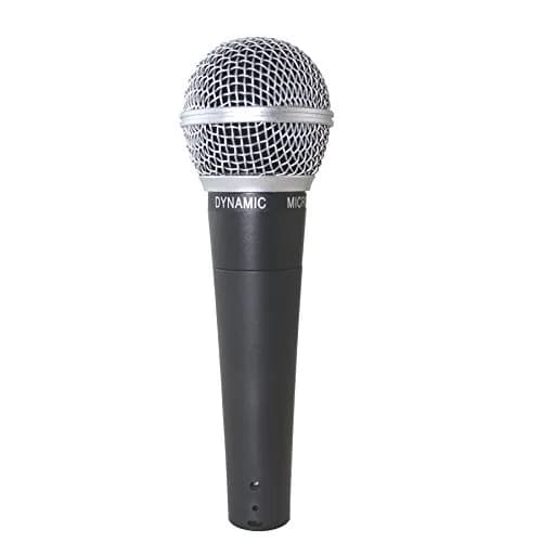 WEYMIC WM58 Classic Style Dynamic Vocal Microphone | Metal Body, Uni-Directional, 45Hz-16kHz thumbnail 1