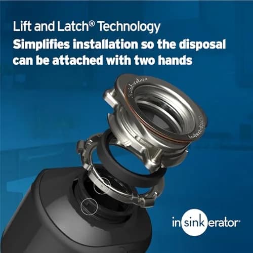 InSinkErator Badger 5 Garbage Disposal 1/2 HP Continuous Feed | 1.89 kg (4.17 lb) Motor Assembly thumbnail 6