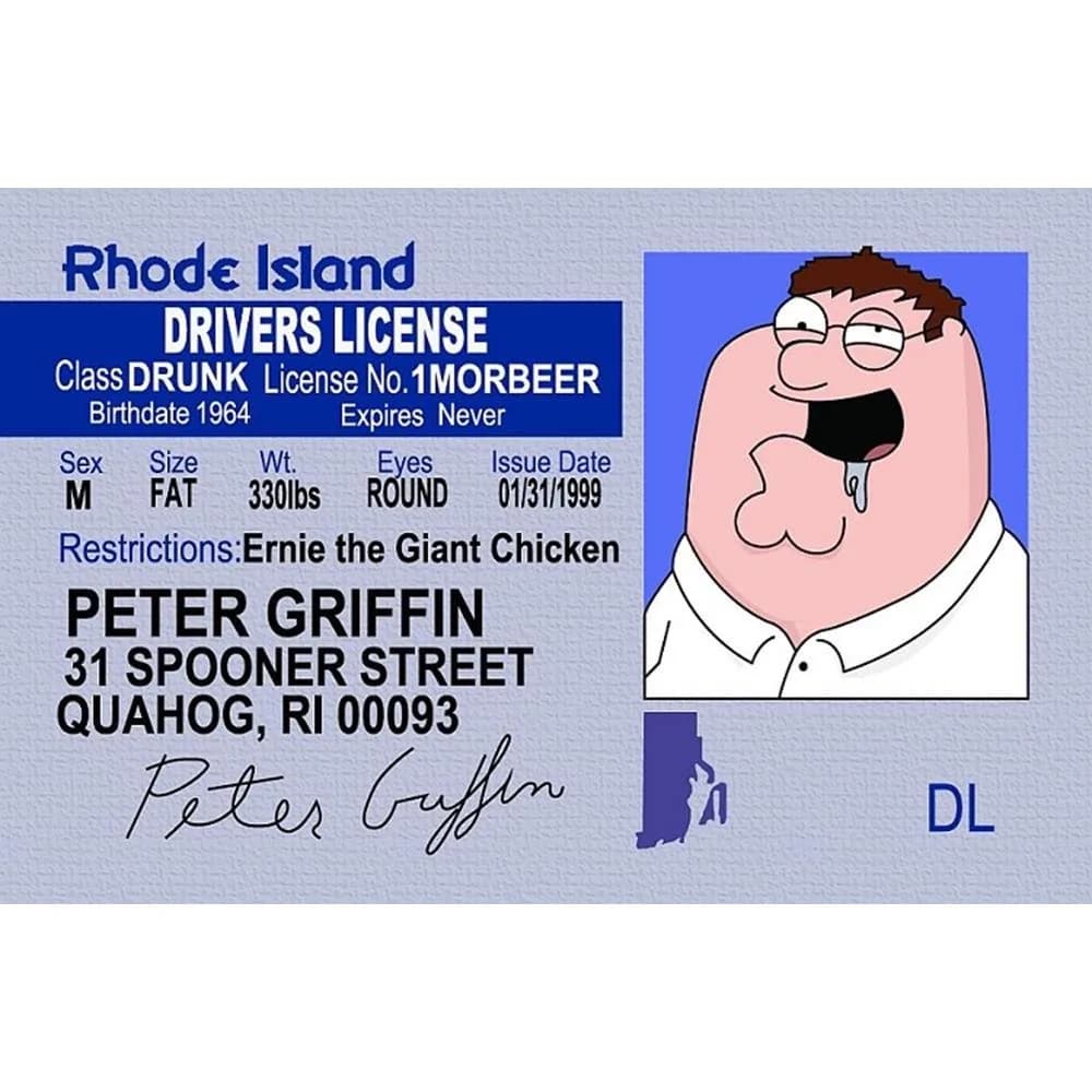 Signs 4 Fun Parody ID | Fake Driver’s License | Novelty Collectible Card | Made in The USA - main product image
