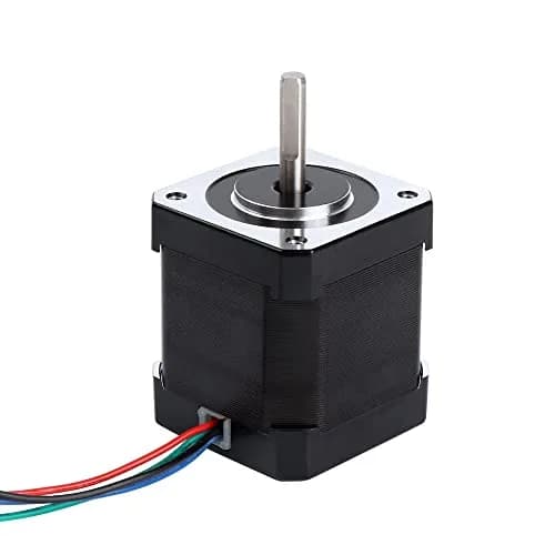 STEPPERONLINE Nema 17 Stepper Motor Bipolar 2A 59Ncm (2.27kg / 5lb) 48mm Body 4-Lead thumbnail 2