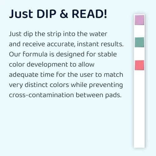 LaMotte Test Strips Chlorine Dioxide 0-10ppm | Water Quality Test Kit for Pools & Spas thumbnail 3