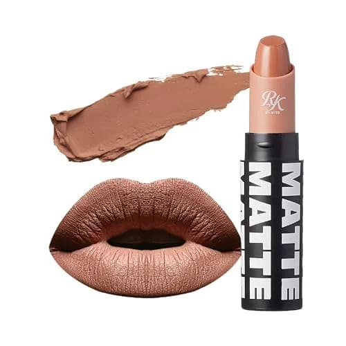 Ruby Kisses Matte Lipstick Brown Sugar 3ml (0.12 oz) | Long-Lasting Full Coverage thumbnail 1